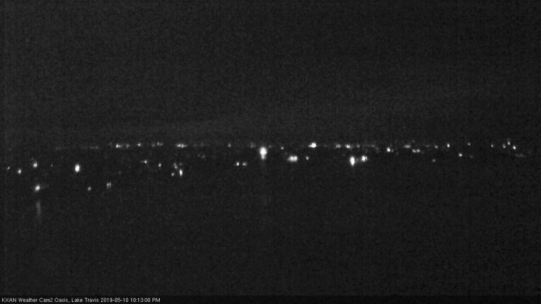 Lake Travis webcam, May 10, 2019 9:15 PM CT