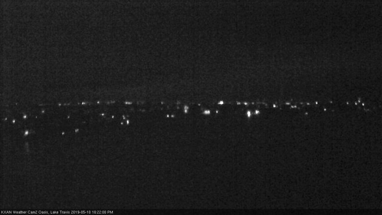 Lake Travis webcam, May 10, 2019 9:25 PM CT