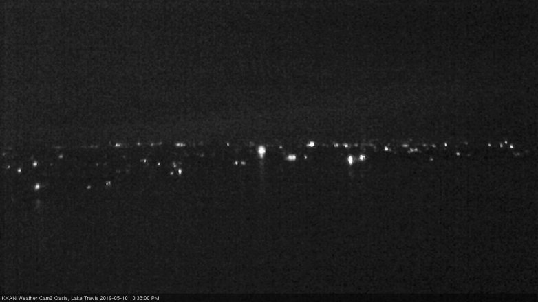 Lake Travis webcam, May 10, 2019 9:35 PM CT