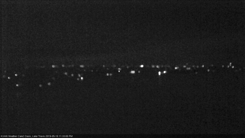 Lake Travis webcam, May 10, 2019 10:35 PM CT