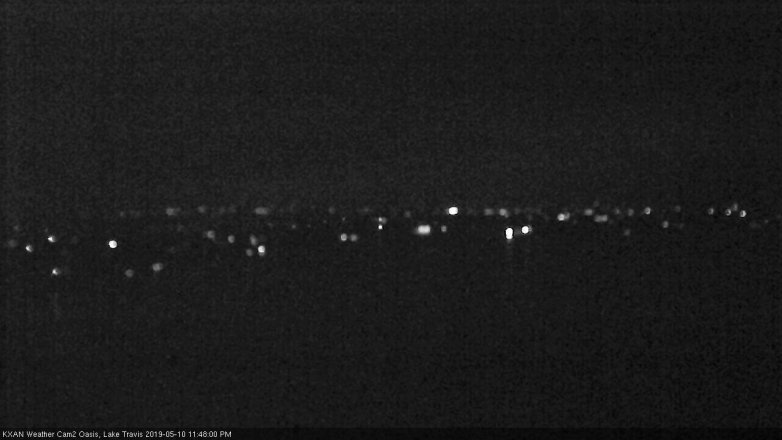 Lake Travis webcam, May 10, 2019 10:50 PM CT