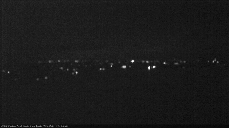 Lake Travis webcam, May 10, 2019 11:35 PM CT