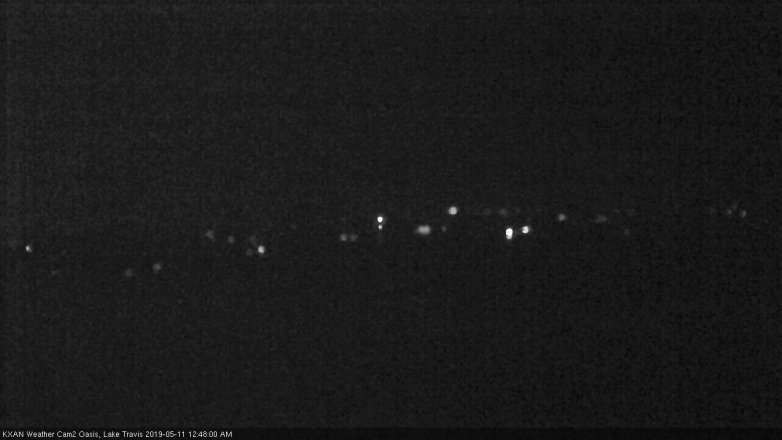 Lake Travis webcam, May 10, 2019 11:50 PM CT