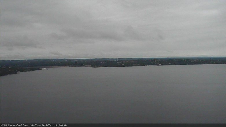Lake Travis webcam, May 11, 2019 9:20 AM CT