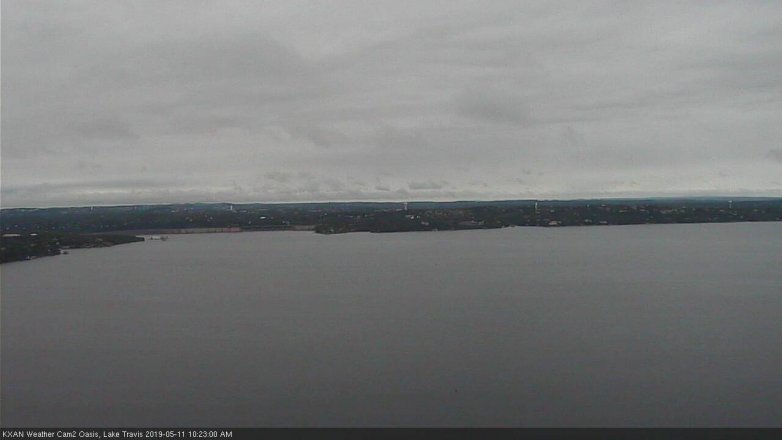 Lake Travis webcam, May 11, 2019 9:25 AM CT