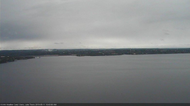 Lake Travis webcam, May 11, 2019 9:45 AM CT