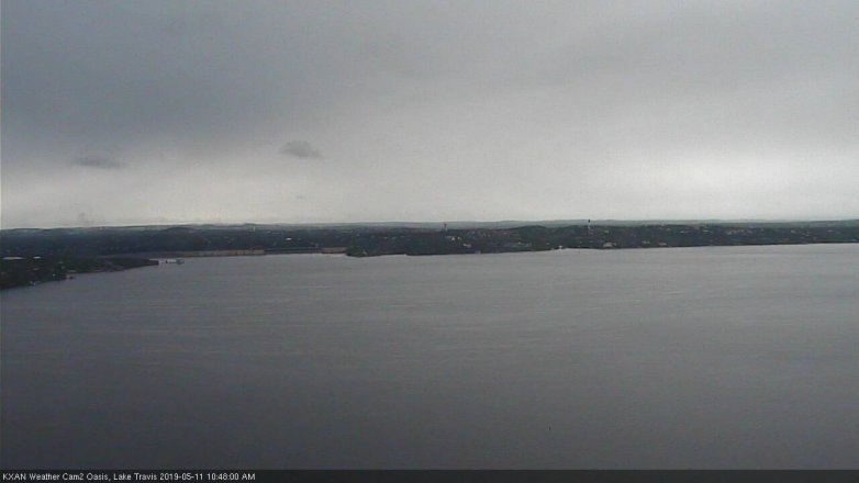 Lake Travis webcam, May 11, 2019 9:50 AM CT