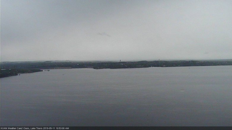 Lake Travis webcam, May 11, 2019 9:55 AM CT