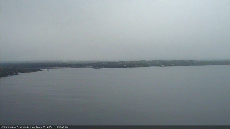 Lake Travis webcam, May 11, 2019 10:00 AM CT