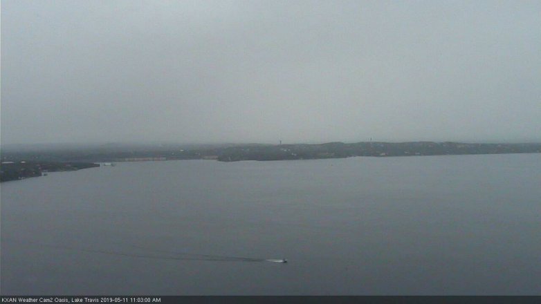 Lake Travis webcam, May 11, 2019 10:05 AM CT