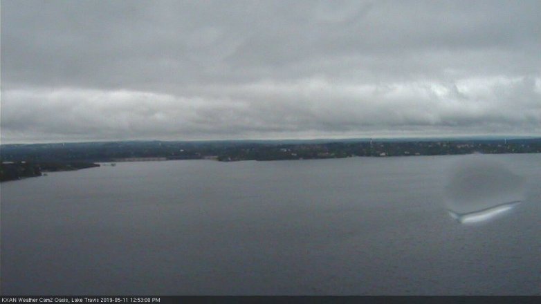 Lake Travis webcam, May 11, 2019 11:55 AM CT