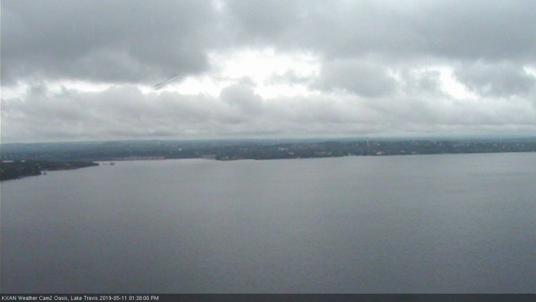 Lake Travis webcam, May 11, 2019 12:40 PM CT
