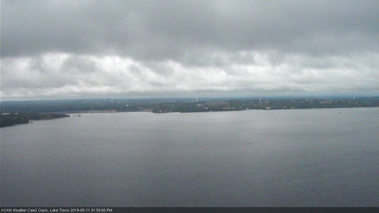 Lake Travis webcam, May 11, 2019 1:00 PM CT