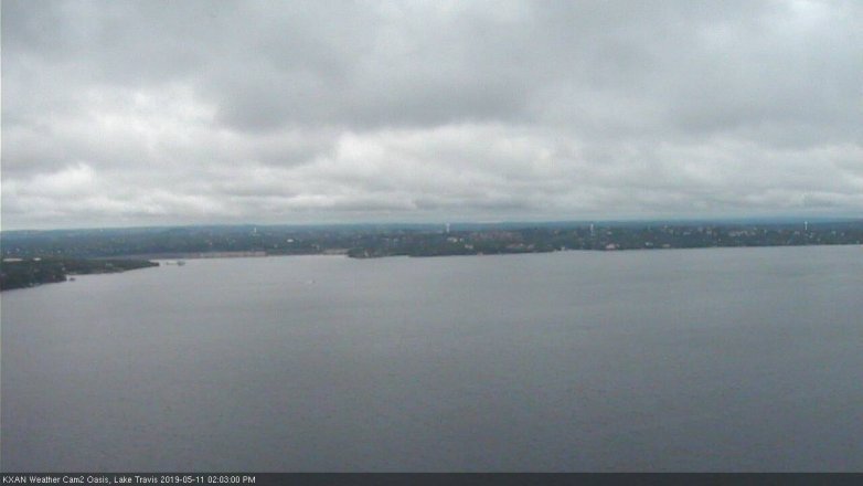 Lake Travis webcam, May 11, 2019 1:05 PM CT
