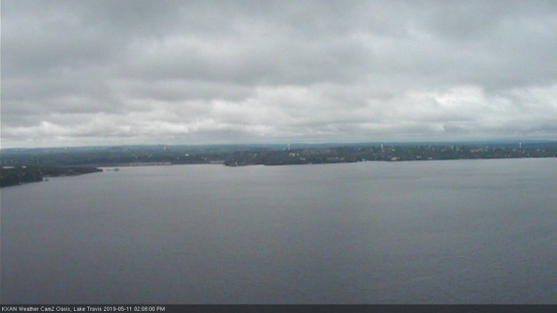 Lake Travis webcam, May 11, 2019 1:10 PM CT