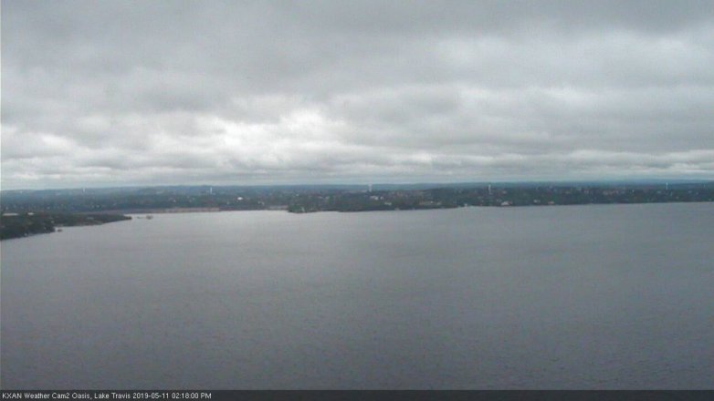 Lake Travis webcam, May 11, 2019 1:20 PM CT