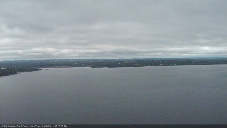 Lake Travis webcam, May 11, 2019 1:25 PM CT