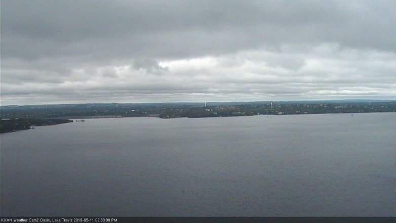 Lake Travis webcam, May 11, 2019 1:35 PM CT