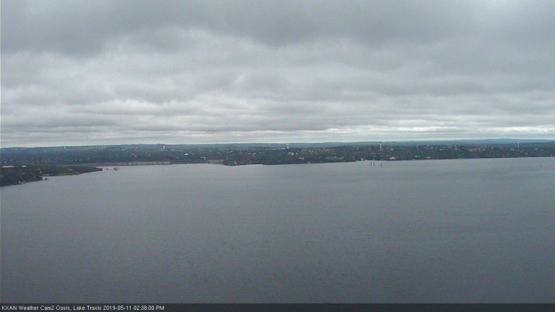 Lake Travis webcam, May 11, 2019 1:40 PM CT