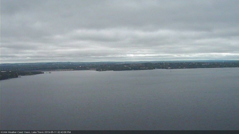 Lake Travis webcam, May 11, 2019 1:45 PM CT