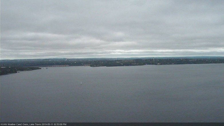 Lake Travis webcam, May 11, 2019 1:55 PM CT