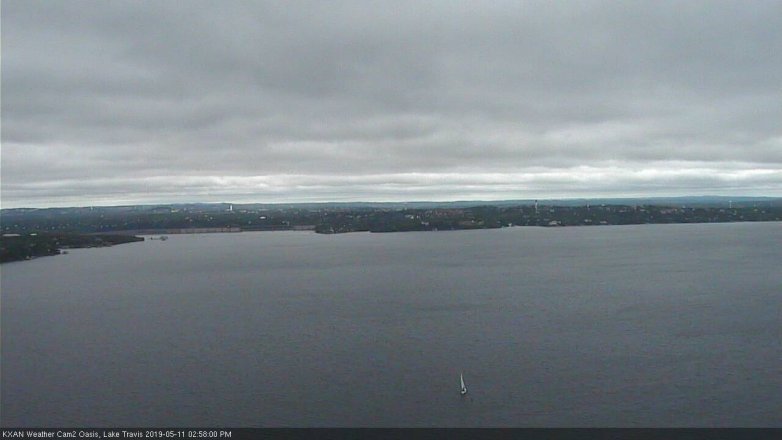 Lake Travis webcam, May 11, 2019 2:00 PM CT