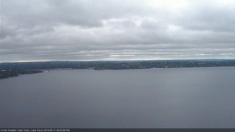Lake Travis webcam, May 11, 2019 3:05 PM CT