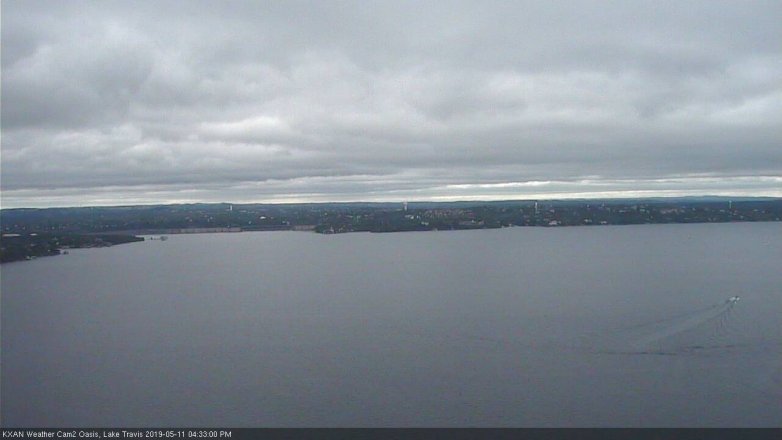 Lake Travis webcam, May 11, 2019 3:35 PM CT