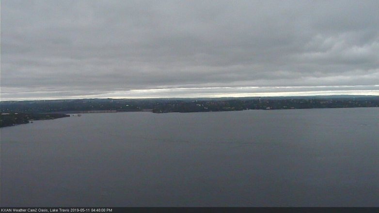 Lake Travis webcam, May 11, 2019 3:50 PM CT