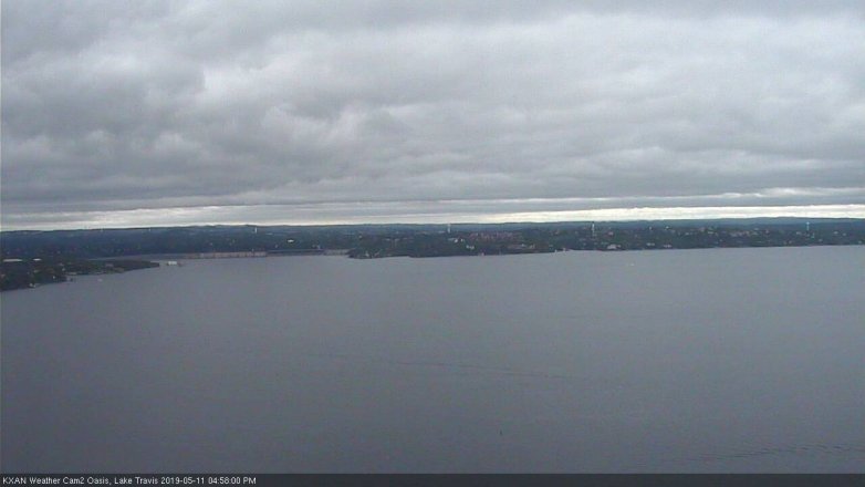 Lake Travis webcam, May 11, 2019 4:00 PM CT