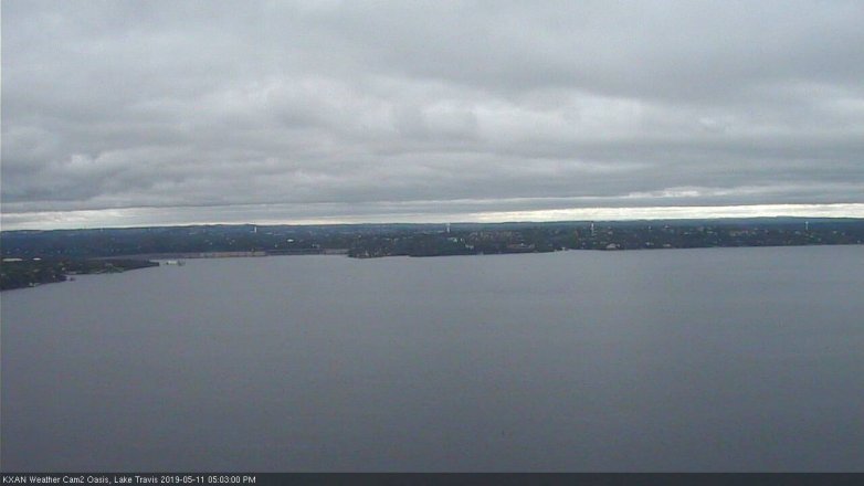 Lake Travis webcam, May 11, 2019 4:05 PM CT