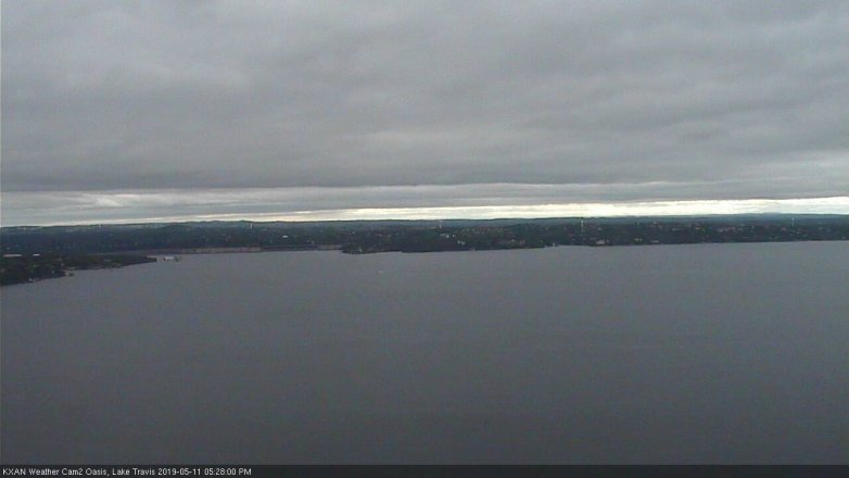 Lake Travis webcam, May 11, 2019 4:30 PM CT