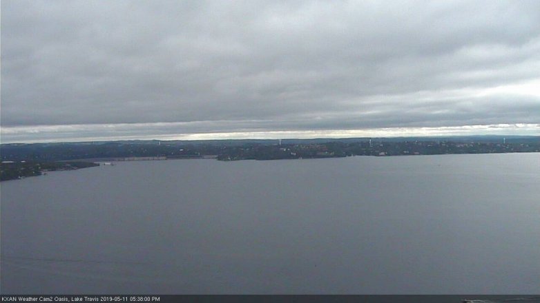Lake Travis webcam, May 11, 2019 4:40 PM CT