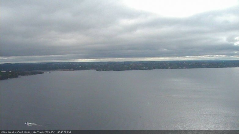 Lake Travis webcam, May 11, 2019 4:45 PM CT