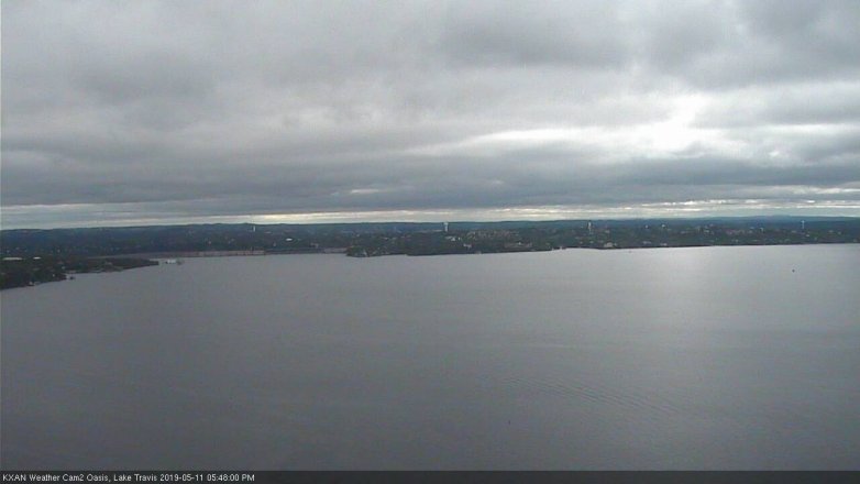 Lake Travis webcam, May 11, 2019 4:50 PM CT