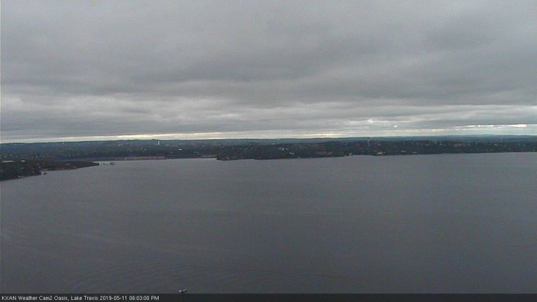 Lake Travis webcam, May 11, 2019 5:05 PM CT