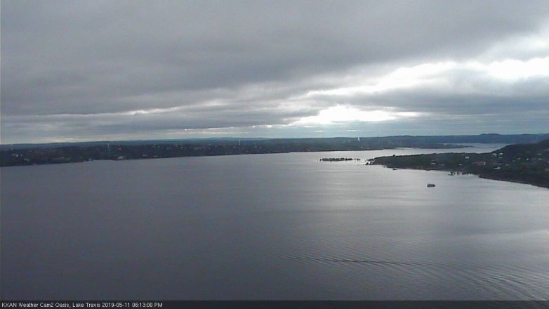 Lake Travis webcam, May 11, 2019 5:15 PM CT