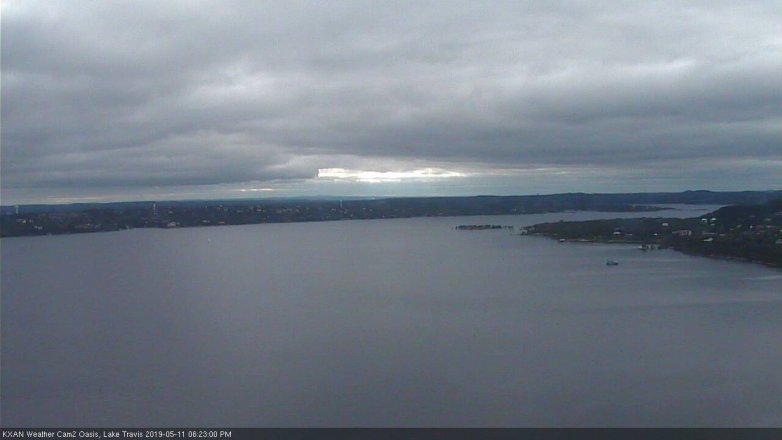 Lake Travis webcam, May 11, 2019 5:25 PM CT