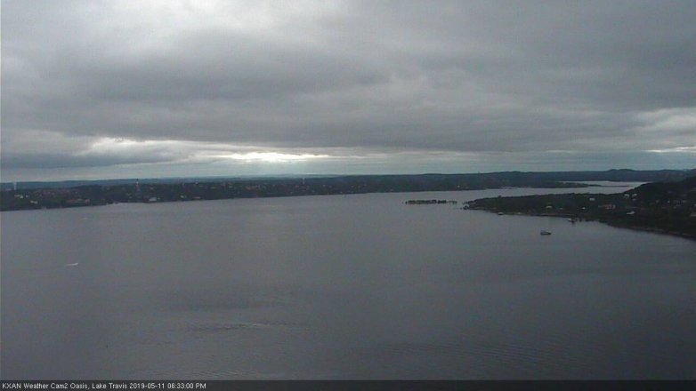 Lake Travis webcam, May 11, 2019 5:35 PM CT
