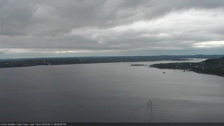 Lake Travis webcam, May 11, 2019 5:50 PM CT