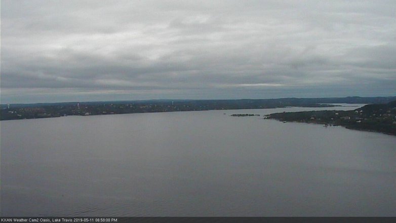 Lake Travis webcam, May 11, 2019 6:00 PM CT