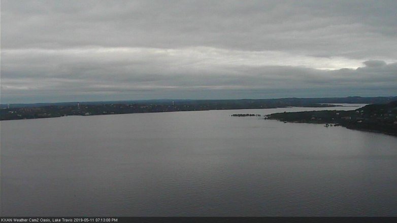 Lake Travis webcam, May 11, 2019 6:15 PM CT