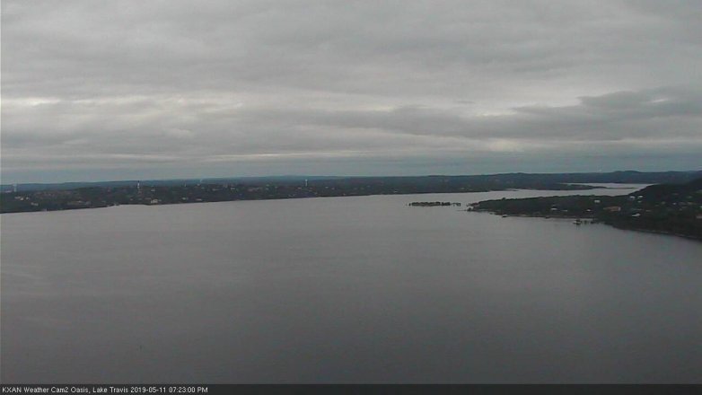 Lake Travis webcam, May 11, 2019 6:25 PM CT