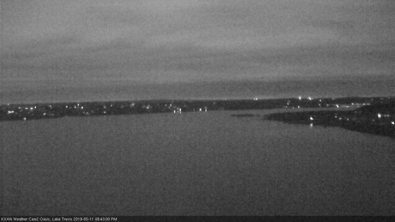 Lake Travis webcam, May 11, 2019 7:45 PM CT