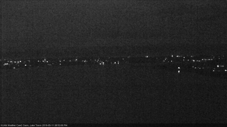 Lake Travis webcam, May 11, 2019 7:55 PM CT