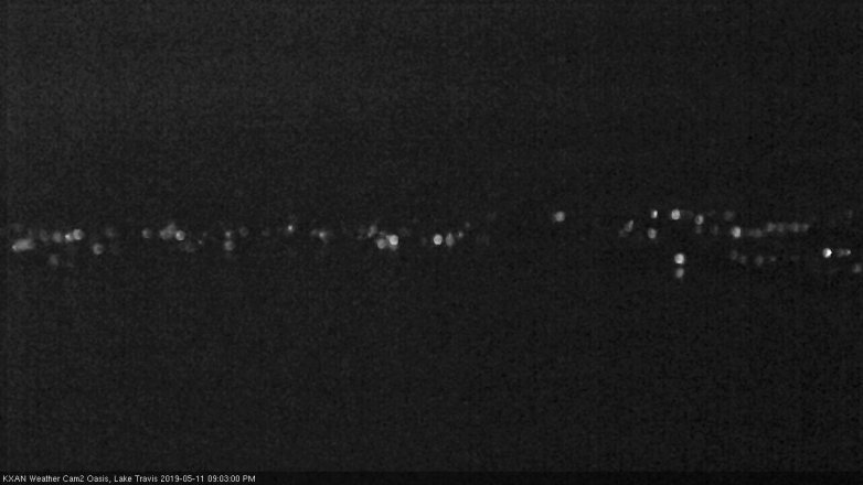 Lake Travis webcam, May 11, 2019 8:05 PM CT
