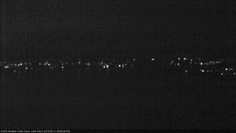 Lake Travis webcam, May 11, 2019 8:10 PM CT