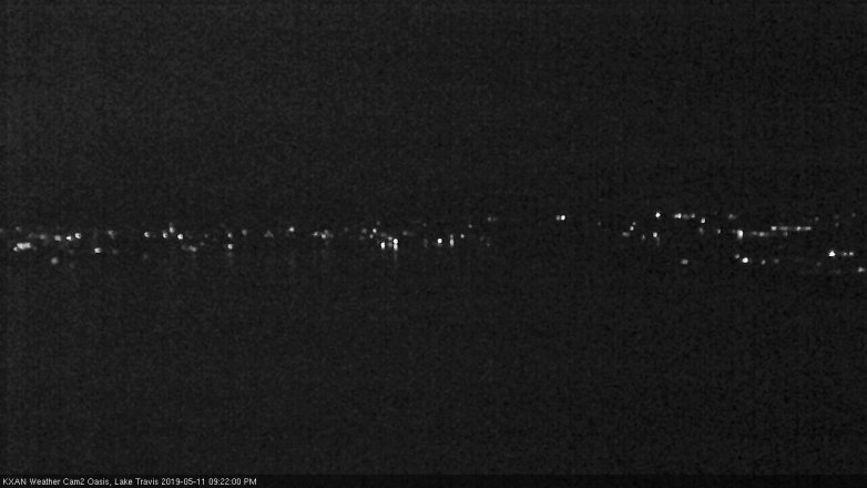 Lake Travis webcam, May 11, 2019 8:25 PM CT