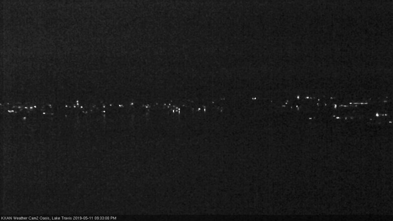 Lake Travis webcam, May 11, 2019 8:35 PM CT