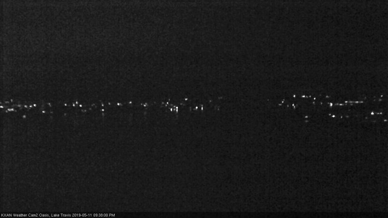 Lake Travis webcam, May 11, 2019 8:40 PM CT